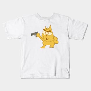 cat gun Kids T-Shirt